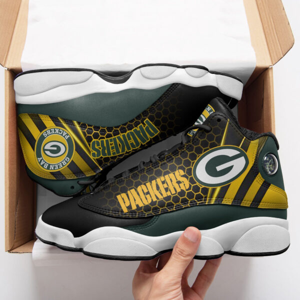 Tubopro Green Bay Packers NFL AJ13 Sneakers Shoes For Men And Women
