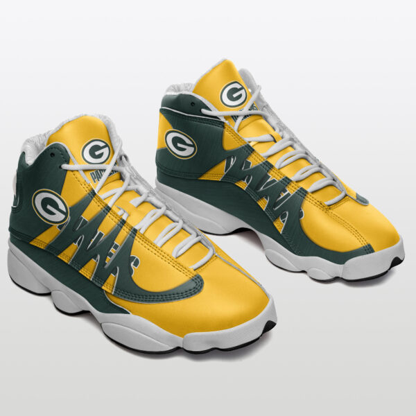 Tubopro Green Bay Packers NFL AJ13 Sneakers Shoes For Men And Women