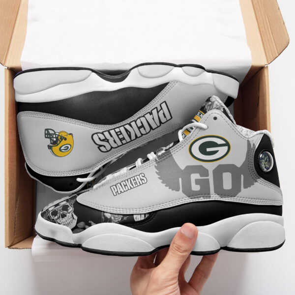 Tubopro Green Bay Packers NFL AJ13 Sneakers Shoes For Men And Women - Image 2