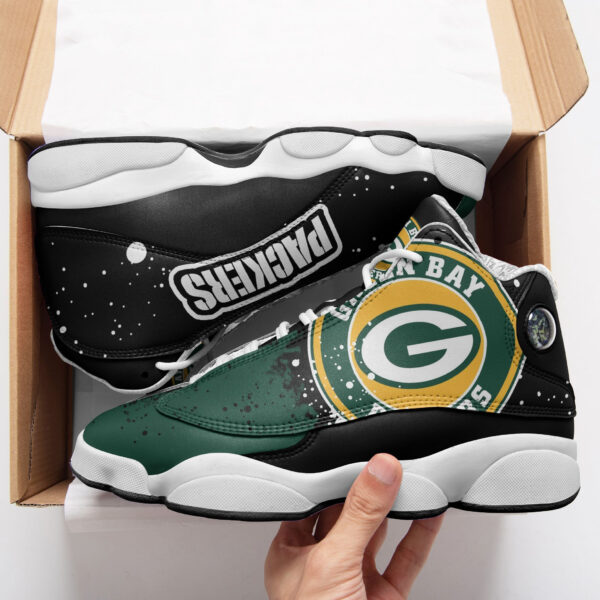 Tubopro Green Bay Packers NFL AJ13 Sneakers Shoes For Men And Women