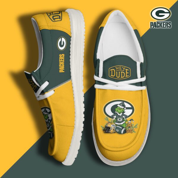 Tubopro Green Bay Packers Personalized Hey Dude Shoes For Men And Women