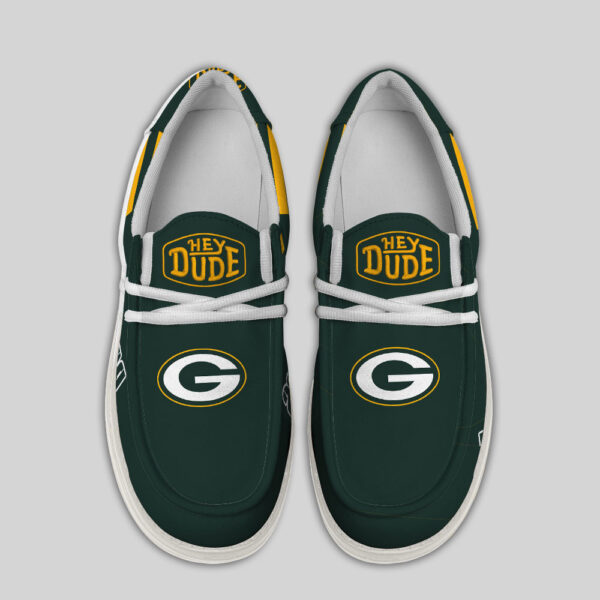 Tubopro Green Bay Packers Personalized Hey Dude Shoes For Men And Women - Image 4