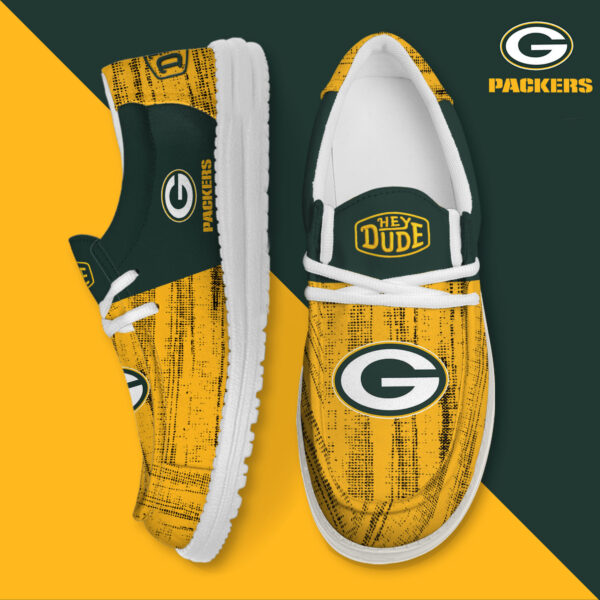 Tubopro Green Bay Packers Personalized Hey Dude Shoes For Men And Women