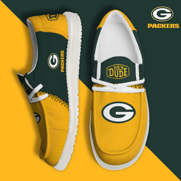 Tubopro Green Bay Packers Personalized Hey Dude Shoes For Men And Women