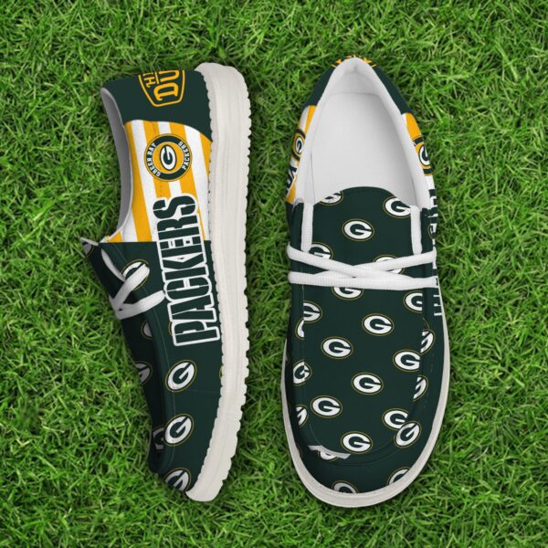 Tubopro Green Bay Packers Personalized Hey Dude Shoes For Men And Women - Image 5