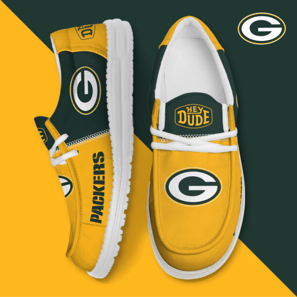 Tubopro Green Bay Packers Personalized Hey Dude Shoes For Men And Women