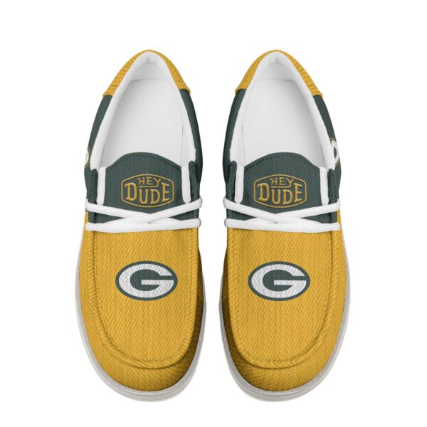 Tubopro Green Bay Packers Personalized Hey Dude Shoes For Men And Women - Image 4