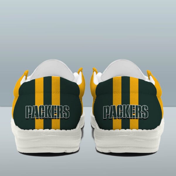 Tubopro Green Bay Packers Personalized Hey Dude Shoes For Men And Women - Image 4