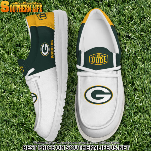 Tubopro Green Bay Packers Personalized Hey Dude Shoes For Men And Women