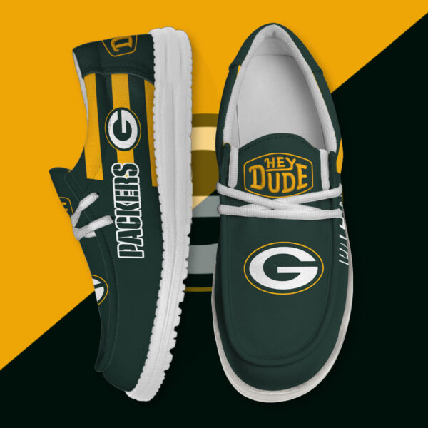 Tubopro Green Bay Packers Personalized Hey Dude Shoes For Men And Women