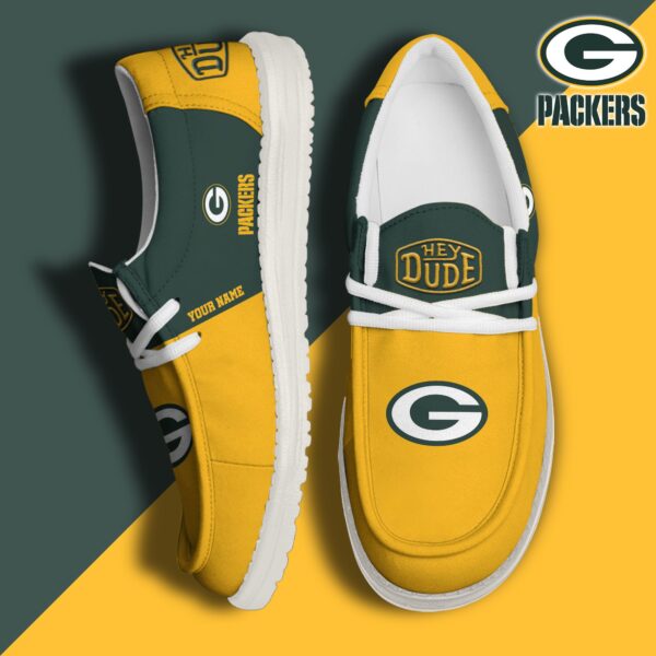 Tubopro Green Bay Packers Personalized Hey Dude Shoes For Men And Women