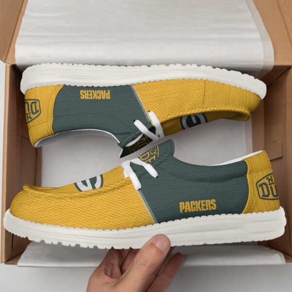 Tubopro Green Bay Packers Personalized Hey Dude Shoes For Men And Women - Image 2