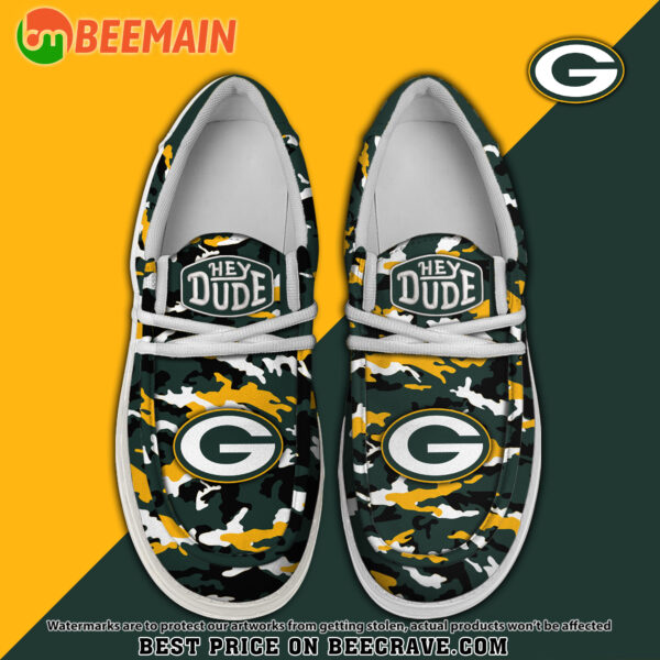 Tubopro Green Bay Packers Personalized Hey Dude Shoes For Men And Women