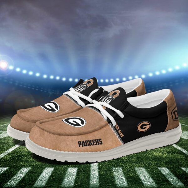 Tubopro Green Bay Packers Personalized Hey Dude Shoes For Men And Women - Image 3