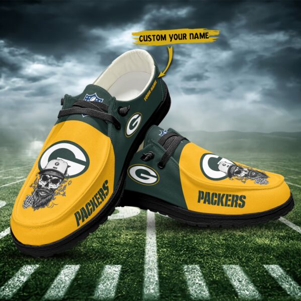 Tubopro Green Bay Packers Personalized Hey Dude Shoes For Men And Women - Image 4