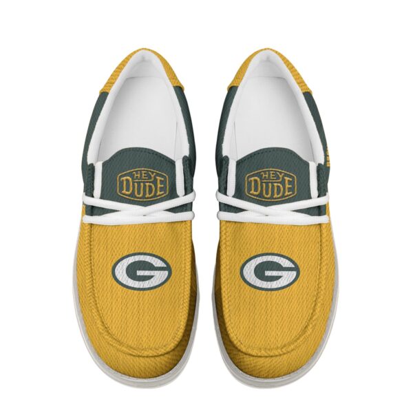 Tubopro Green Bay Packers Personalized Hey Dude Shoes For Men And Women - Image 4