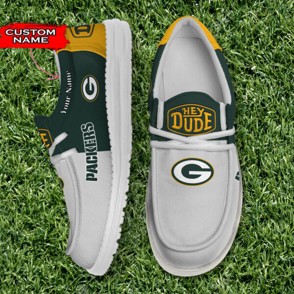 Tubopro Green Bay Packers Personalized Hey Dude Shoes For Men And Women