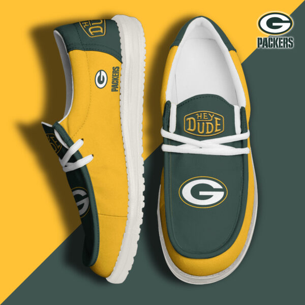 Tubopro Green Bay Packers Personalized Hey Dude Shoes For Men And Women