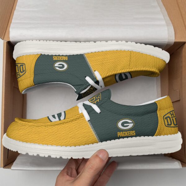 Tubopro Green Bay Packers Personalized Hey Dude Shoes For Men And Women - Image 2