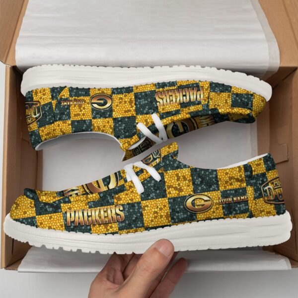 Tubopro Green Bay Packers Personalized Hey Dude Shoes For Men And Women - Image 2