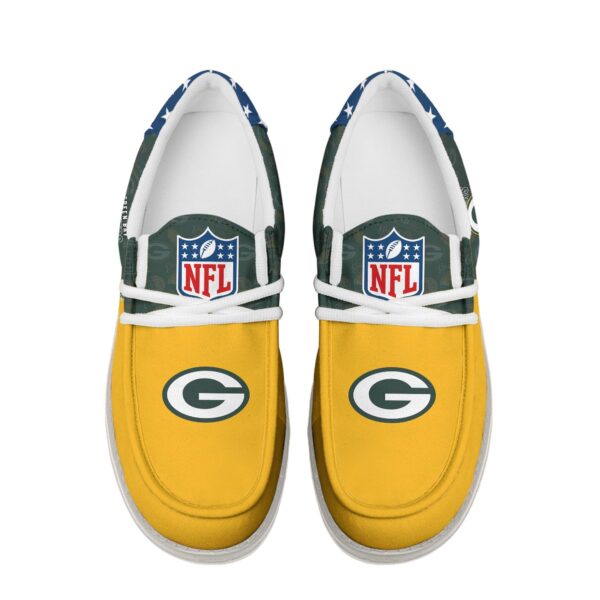 Tubopro Green Bay Packers Personalized Hey Dude Shoes For Men And Women - Image 4