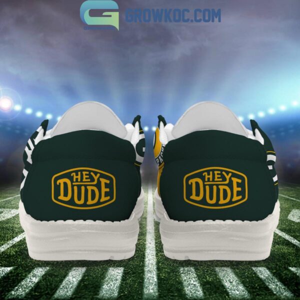 Tubopro Green Bay Packers Personalized Hey Dude Shoes For Men And Women - Image 3