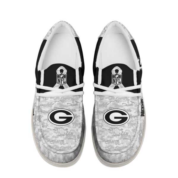 Tubopro Green Bay Packers Personalized Hey Dude Shoes For Men And Women - Image 4