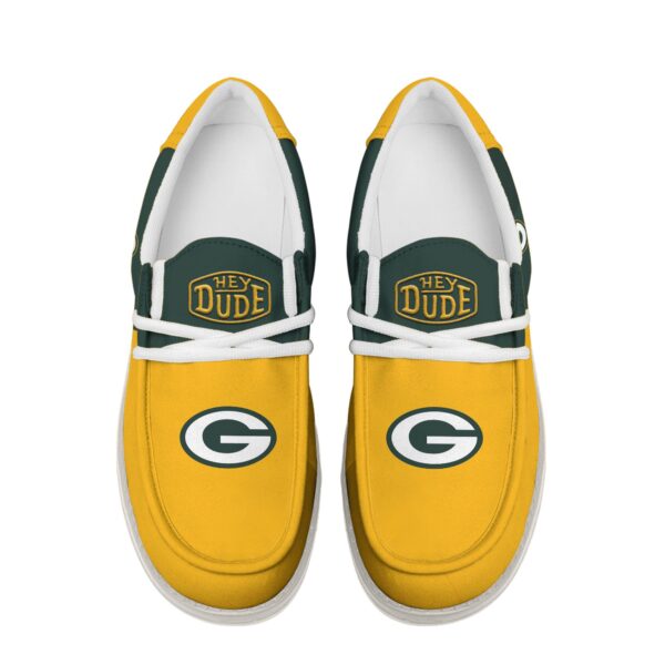 Tubopro Green Bay Packers Personalized Hey Dude Shoes For Men And Women - Image 4