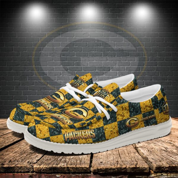 Tubopro Green Bay Packers Personalized Hey Dude Shoes For Men And Women - Image 3