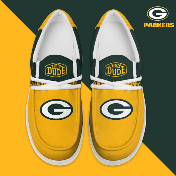 Tubopro Green Bay Packers Personalized Hey Dude Shoes For Men And Women - Image 4