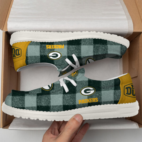 Tubopro Green Bay Packers Personalized Hey Dude Shoes For Men And Women - Image 5