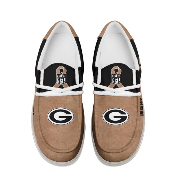 Tubopro Green Bay Packers Personalized Hey Dude Shoes For Men And Women - Image 4