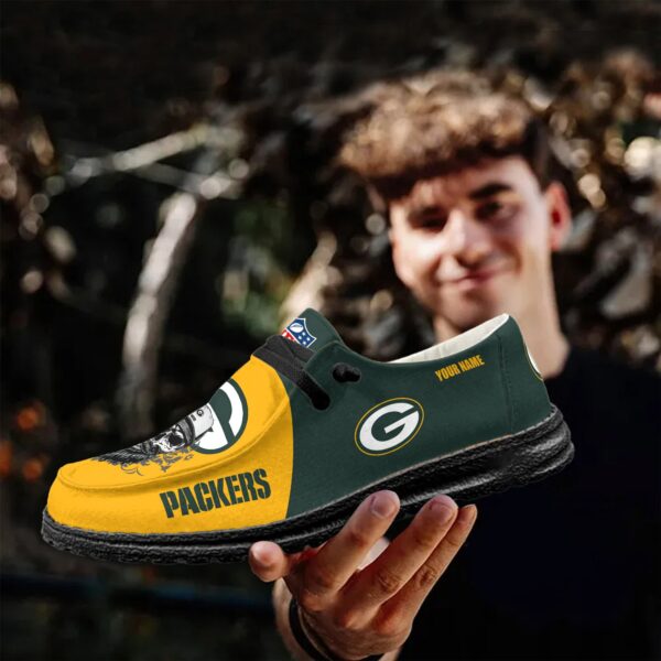 Tubopro Green Bay Packers Personalized Hey Dude Shoes For Men And Women - Image 6