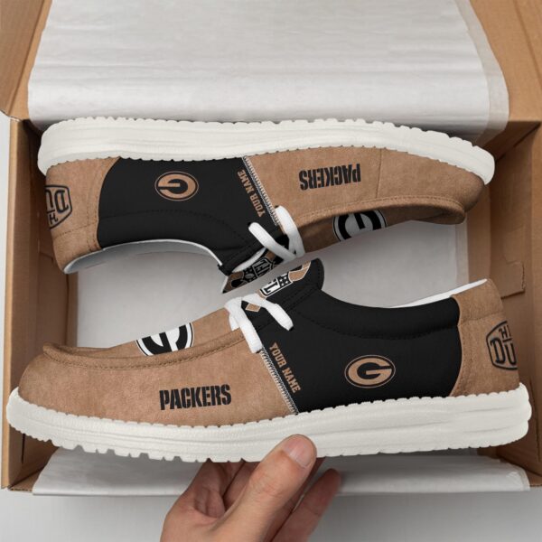 Tubopro Green Bay Packers Personalized Hey Dude Shoes For Men And Women - Image 2