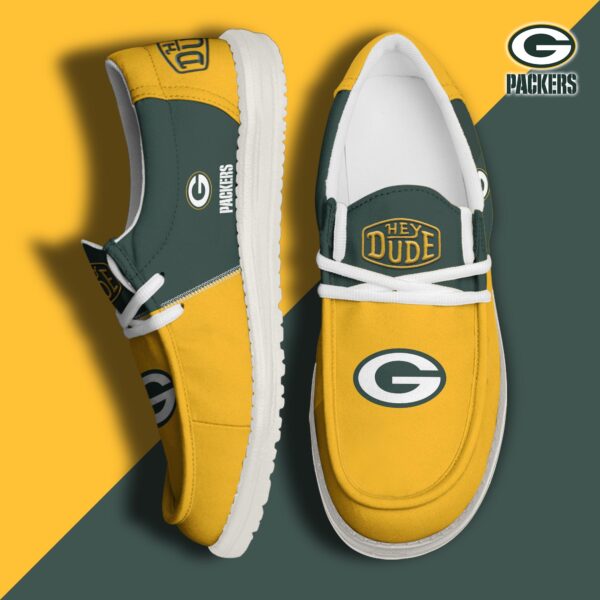 Tubopro Green Bay Packers Personalized Hey Dude Shoes For Men And Women