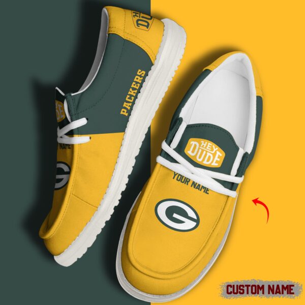 Tubopro Green Bay Packers Personalized Hey Dude Shoes For Men And Women