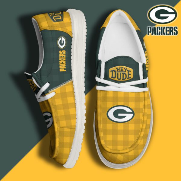 Tubopro Green Bay Packers Personalized Hey Dude Shoes For Men And Women