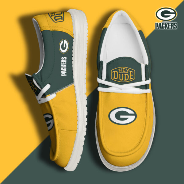 Tubopro Green Bay Packers Personalized Hey Dude Shoes For Men And Women
