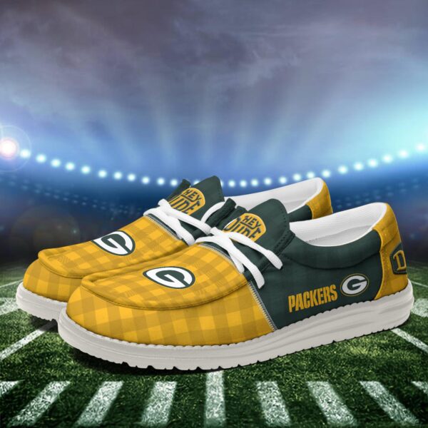 Tubopro Green Bay Packers Personalized Hey Dude Shoes For Men And Women - Image 4