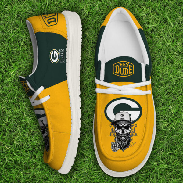 Tubopro Green Bay Packers Personalized Hey Dude Shoes For Men And Women