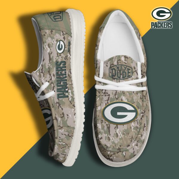 Tubopro Green Bay Packers Personalized Hey Dude Shoes For Men And Women