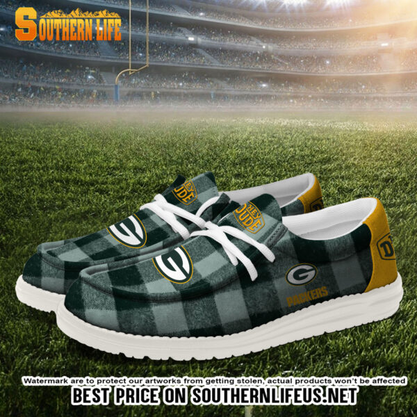 Tubopro Green Bay Packers Personalized Hey Dude Shoes For Men And Women - Image 2
