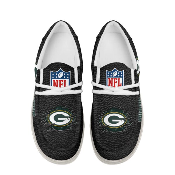 Tubopro Green Bay Packers Personalized Hey Dude Shoes For Men And Women - Image 4