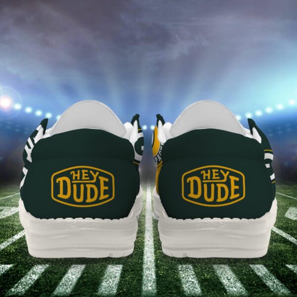Tubopro Green Bay Packers Personalized Hey Dude Shoes For Men And Women - Image 4