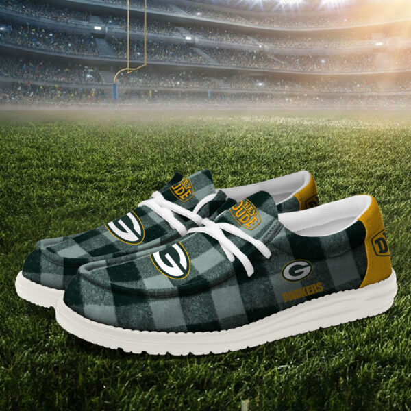 Tubopro Green Bay Packers Personalized Hey Dude Shoes For Men And Women - Image 3