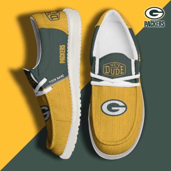 Tubopro Green Bay Packers Personalized Hey Dude Shoes For Men And Women