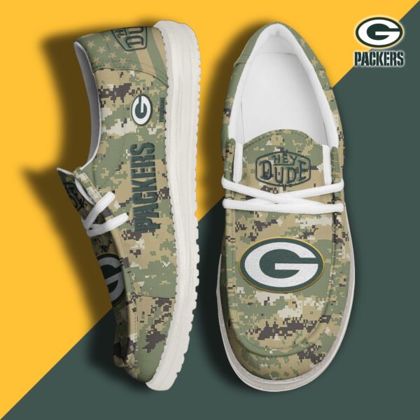 Tubopro Green Bay Packers Personalized Hey Dude Shoes For Men And Women