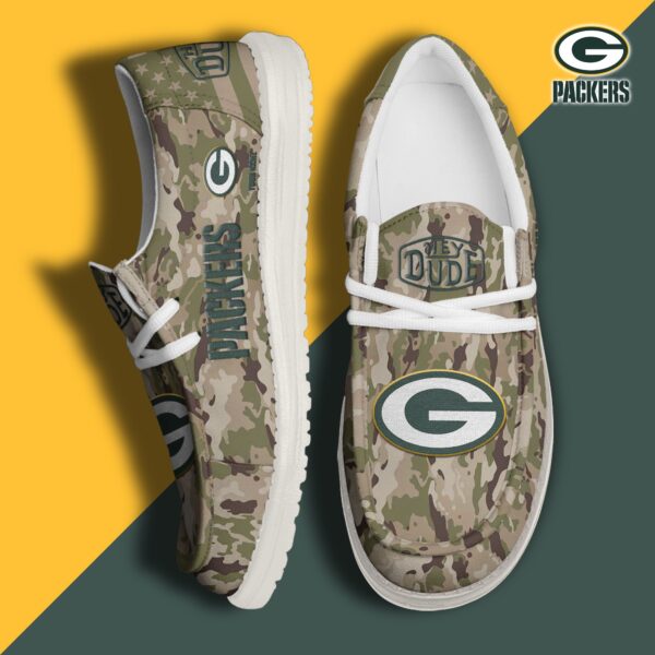 Tubopro Green Bay Packers Personalized Hey Dude Shoes For Men And Women