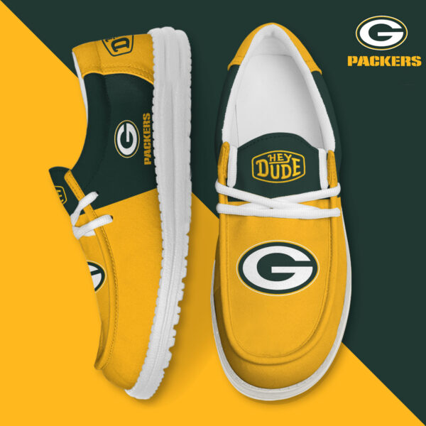Tubopro Green Bay Packers Personalized Hey Dude Shoes For Men And Women