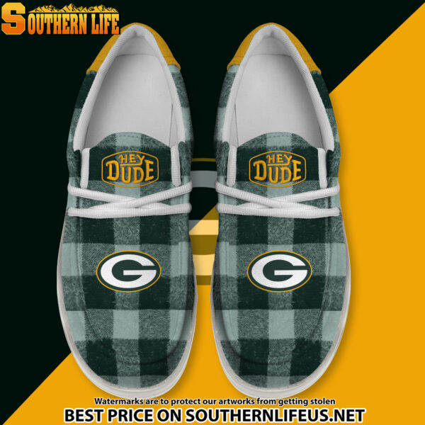 Tubopro Green Bay Packers Personalized Hey Dude Shoes For Men And Women